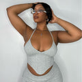 Ultimate Comfort Fashion Halter Sweat Corset T-Shirts, Hoodie, Sweatshirt | GrindPrints.com