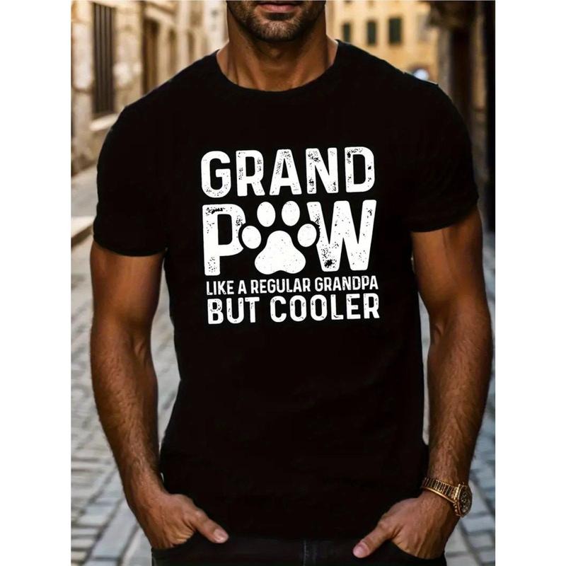 Ultra Soft Breathable Grand Paw Print Couple Comfort Fit Crew Neck Cotton Street Short Sleeve Moisture Wicking Casual Summer Everyday New Made USA T-Shirts, Hoodie, Sweatshirt