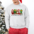 Uncle Claus Faux Embroidery Unisex Sweatshirt T-Shirts, Hoodie | GrindPrints.com