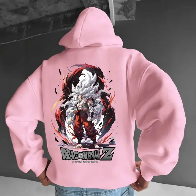 Unisex Anime Print Hoodie, Manga Hoodie For Men, Best Anime Hoodie, Gift For Anime Lovers, Anime Printed Shirt, DB Gift...