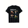 Unisex Casual Oversized Tee Camiseta Hombre Kawaii Sloth Slothwarts Funn Birthday Gift Sloth T Shirt For Men Simple Style...