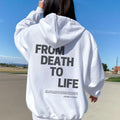 Unisex Christian Hoodie, John 5:24 Bible Verse Hoodie, Christian Merch, Christian Streetwear, Jesus Hoodie Apparel, Faith...