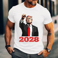 [Unisex Cotton] Vote Donald Trump 28 Shirt - Trump 2028 T- Shirt , Short Sleeve, Top Unisex Hoodie, Sweatshirt