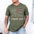 [Unisex Cotton] We The People Trump 2028 Shirt, Vote Donald Trump Flag 2028 T-Shirt, Short Sleeve, Top Unisex Hoodie,...