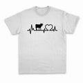 Unisex Cow Heartbeat T-Shirt  , Sweatshirt  and Hoodie | GrindPrints.com
