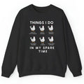Unisex Funny Chicken Shirt, Things I do in my spare time   T-Shirt  , Sweatshirt  and Hoodie | GrindPrints.com
