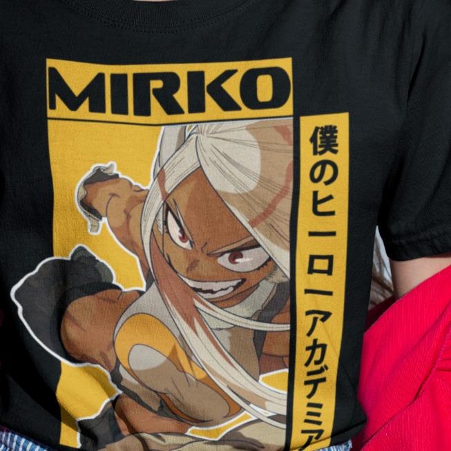 Unisex Rabbit Hero Mirko T-Shirt S-4XL Rumi Usagiyama Miruko BNHA MHA My Hero Academia Hoodie, Sweatshirt | GrindPrints.com