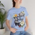 Unisex Respect Them Locals Shirt, Opossum Possum Skunk Raccoon Bees Honey T-shirt, Respect The Locals T Shirt Comfort...