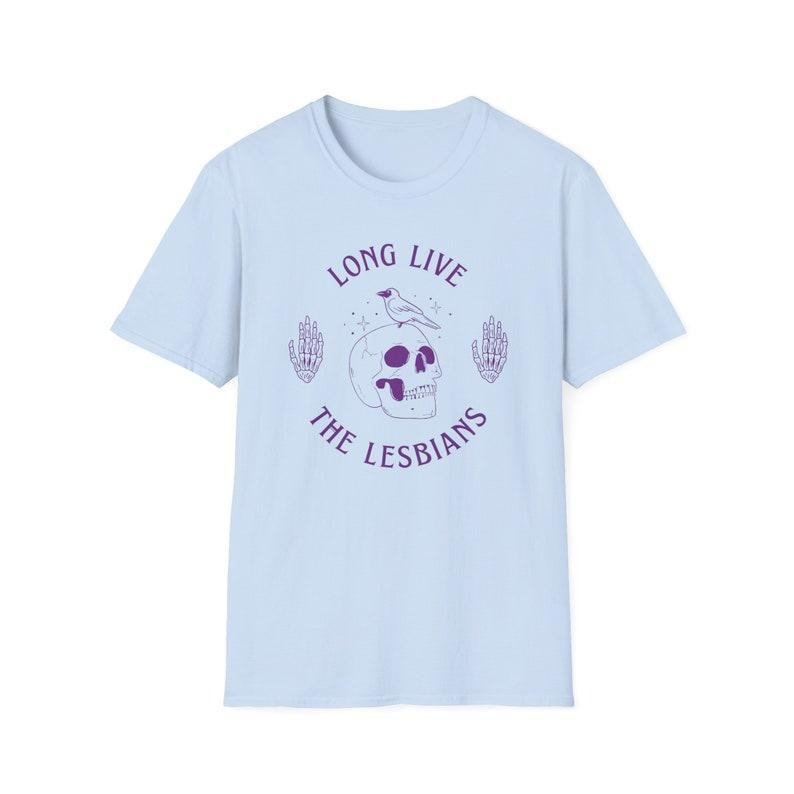 Unisex T-Shirt - Long Live The Lesbians - Sapphic Shirt, WLW Shirt, Lesbian Pride, Lesbian Shirt, Lesbian Pride, Pride...