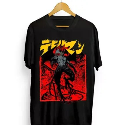 Unisex T-shirt Devilman Crybaby,Akira Fudo,Ryo Asuka,Manga,Japanese,New 2022 Hoodie, Sweatshirt | GrindPrints.com