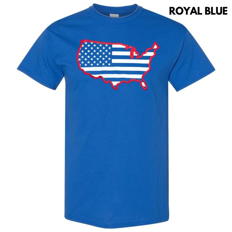 United States Red Puff Gildan Short Sleeve T-Shirts, Hoodie, Sweatshirt