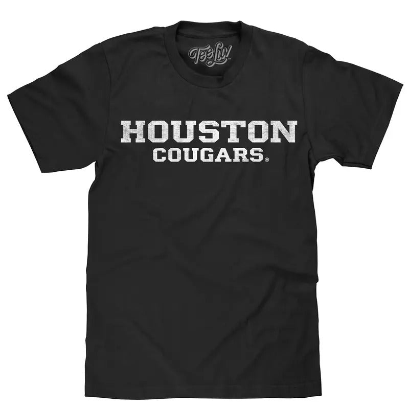 University of Houston Cougars T-Shirt - Black Hoodie, Sweatshirt | GrindPrints.com