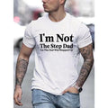 Unleash Your Inner Hero Dad - Bold Graphic Print T-Shirt for Men