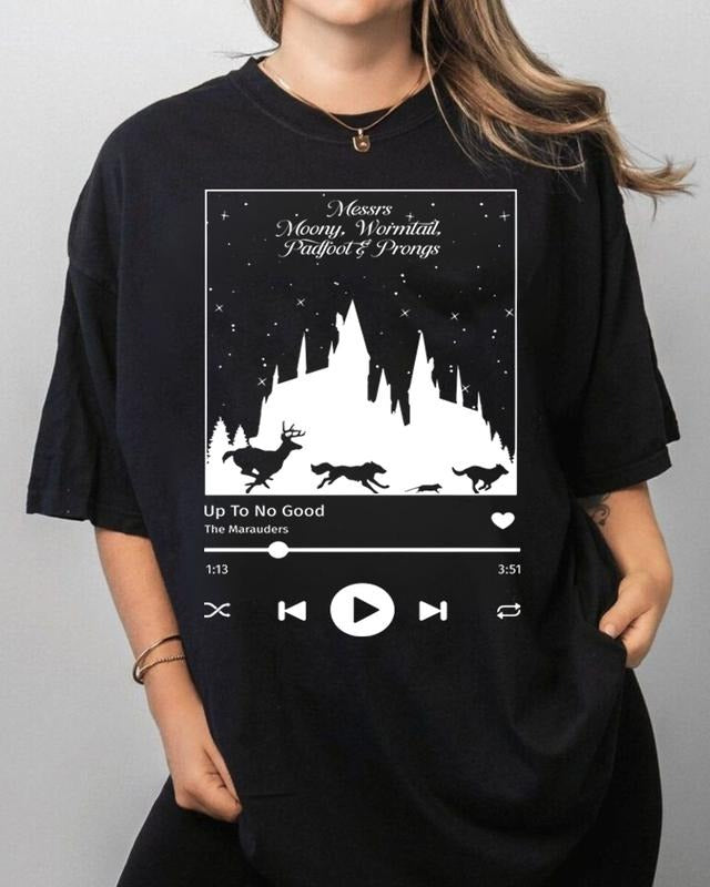 Up To No Good Marauders Sweatshirt, Marauders Shirt, Harry Fandom Unisex Sweatshirt, Marauders Era Sweatshirt, Wizard...