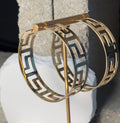 Upscale Oversized Hoops - Gold Toned Design Jewelry Piece T-Shirts, Hoodie, Sweatshirt | GrindPrints.com