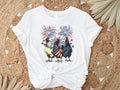 Usa Fourth Of July Shirt America Chicken Shirt Usa Flag Shirt Memorial Day Shirt 4th Of July Shirt Republican TK43GN...