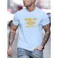 VAULT-TEC Men's Summer Casual T-Shirt