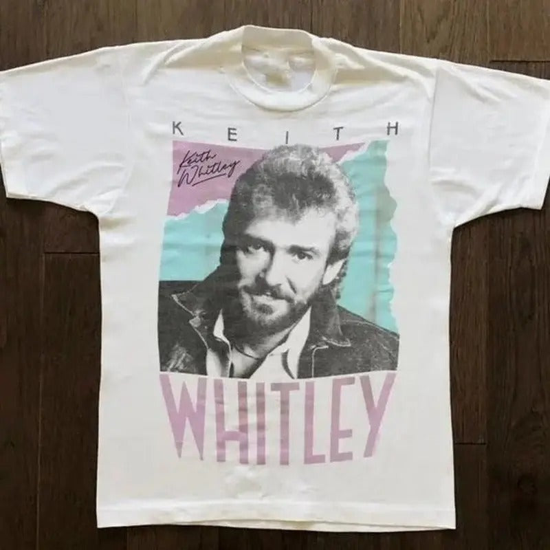VINTAGE COUNTRY MUSIC KEITH WHITLEY T-SHIRT UNISEX FULL SIZE Hoodie, Sweatshirt | GrindPrints.com