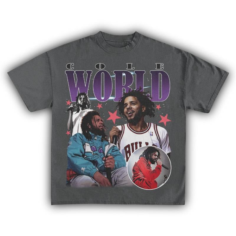 VINTAGE TEE | COLE WORLD TEE, Graphic Tee Shirt, Fans Gift For Men And Women T-Shirt Hoodie, Sweatshirt | GrindPrints.com