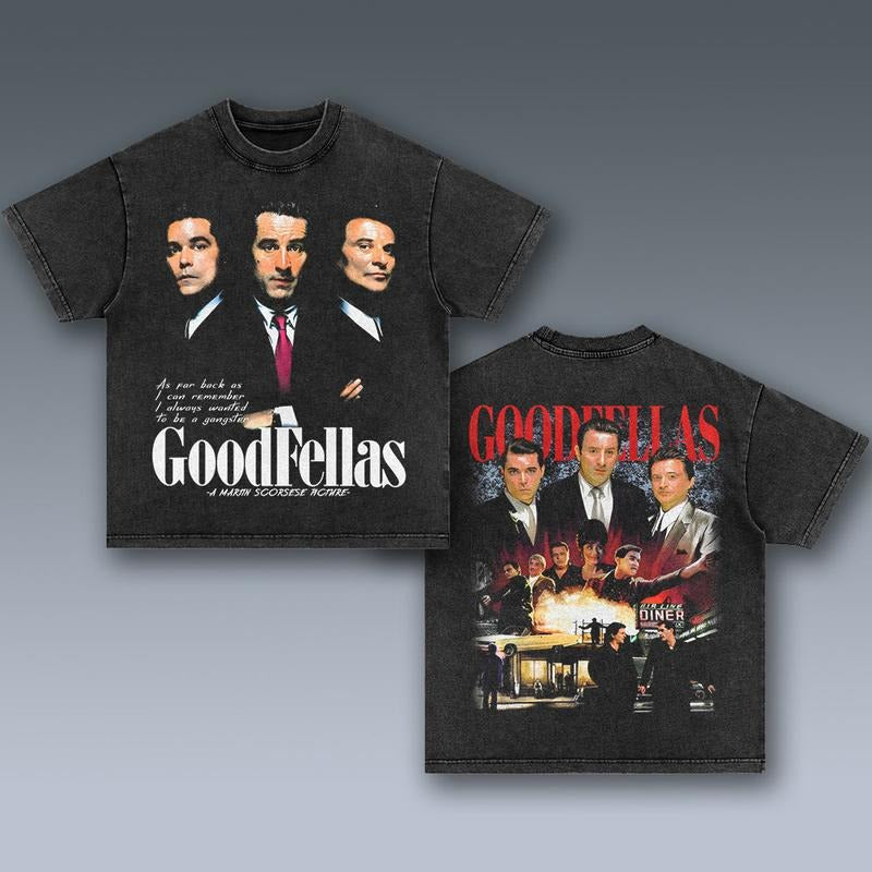 VINTAGE TEE | GOODFELLAS Trending Movie T shirt Vintage 90s T-shirt gift for Movie fans gift for him gift for her unisex...