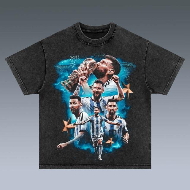VINTAGE TEE | MESSI Hoodie, Sweatshirt | GrindPrints.com