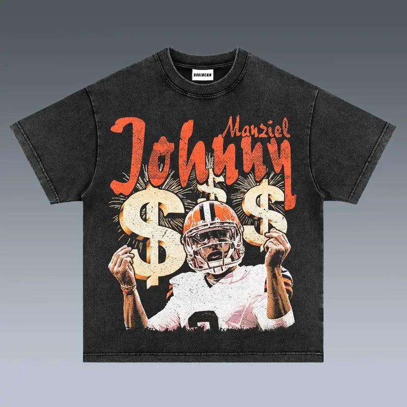 VINTAGE TEE | MONEY MANZIEL 10.18 - Soft and Comfortable Shirt - Unisex - Graphic T-Shirt Hoodie, Sweatshirt