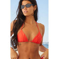 VYB Women's Red Zephyr Triangle Bikini Top T-Shirts, Hoodie, Sweatshirt | GrindPrints.com