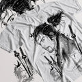 Vagabond T-Shirt S-4XL Musashi Miyamoto Matahachi Honiden Anime Manga Shirt Tshirt S-4XL Hoodie, Sweatshirt | GrindPrints.com