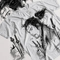 Vagabond T-shirt Musashi Miyamoto Matahachi Honiden Anime Manga Shirt All Size Hoodie, Sweatshirt | GrindPrints.com