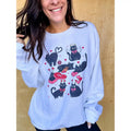 Valentine Cats Graphic Top T-Shirts, Hoodie, Sweatshirt | GrindPrints.com