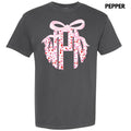 Valentine Cheetah Monogram Comfort Colors T-Shirt 'NLB' Hoodie, Sweatshirt | GrindPrints.com