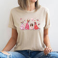 Valentine Ghost Dogs, Super Soft Tshirt, Valentine's Day Hoodie, Sweatshirt | GrindPrints.com
