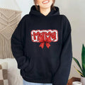 Valentine Mama Coquette Sweatshirt, Nana Gigi Nana Mini Valentine Hoodie, Valentine Coquette Mama Gift, Unisex Crewneck...