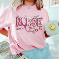 Valentine Nurse T-shirt, Cute Nurse Shirt, Gift for Nurse, Nursing Student Shirt, RN Tee Hoodie, Sweatshirt | GrindPrints.com