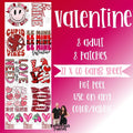 Valentine's Day #1 Gang Sheet, 22 x 60 T-Shirts, Hoodie, Sweatshirt | GrindPrints.com