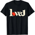 Love Heart Couples 100% Cotton Short Sleeve No Pockets Motorcycle Rides Made Usa T-Shirts, Hoodie, Sweatshirt