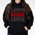 Valentine's Day Sweatshirt, Love Sweatshirt Gift for Women T-Shirts, Hoodie | GrindPrints.com