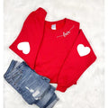 Valentine'S Heart Elbow Patch Love Heart Heart Arm Patches Cute Valentine'S Teacher Valentine'S Shirt T-Shirts, Hoodie, Sweatshirt