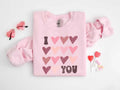 Valentine'S I Love You Heart Arm Patches Cute Valentine'S Teacher Valentine'S Shirt Mom Valentine'S Valentine Trending Tiktok T-Shirts, Hoodie, Sweatshirt