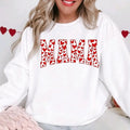Valentines Day Cute Mama Red Hearts - Sweatshirt T-Shirts, Hoodie | GrindPrints.com