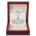 Valentines Day Gift For Wife Message Gift, Jewelry For Wife Gift, Unique Wife Birthday Gift, Wife Gifts, To My Wife...