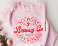Valentines Day Sweatshirt, Cupid's Brewing Co Premium Love Potions Est 1982 Shirt, Cupid Sweater, Cupid Premium Sweater,...