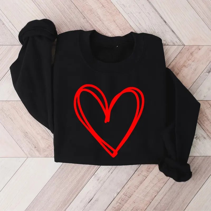 Valentines Heart Shirt Love Valentine Shirt Woman Teacher Shirts Her Hodie T-Shirts, Hoodie, Sweatshirt