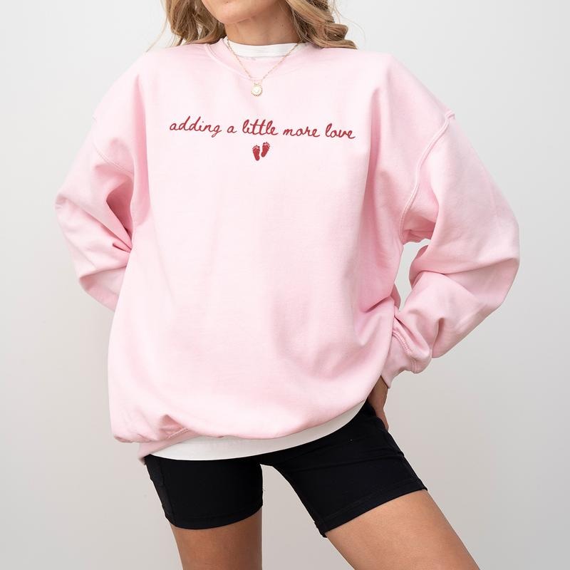 Valentines Pregnancy Announcement Sweatshirt, Valentines Pregnancy Announcement Shirt, Baby Reveal Sweater, Valentine's...