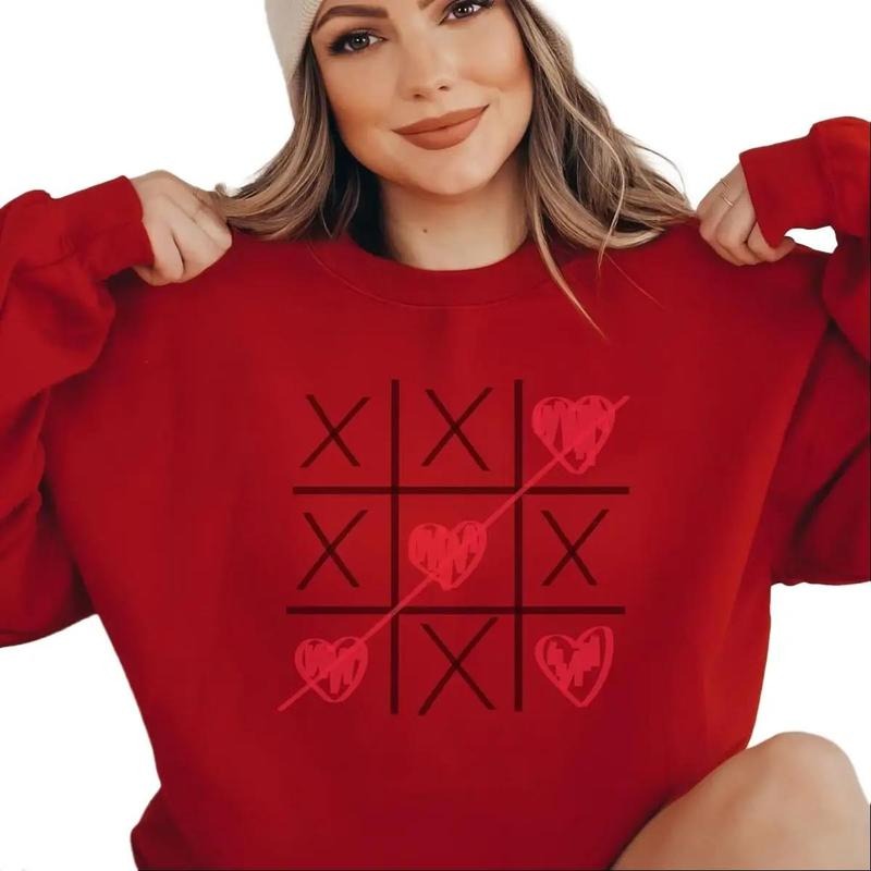 Valentines Sweatshirt, V-Day Sweatshirt for Women T-Shirts, Hoodie | GrindPrints.com