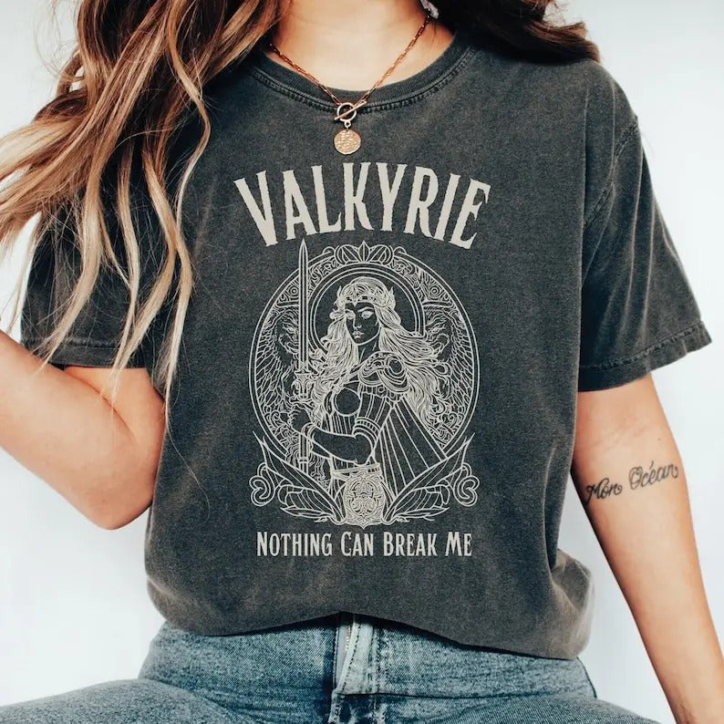 Valkyrie Shirt, Bookish Shirt Hoodie, Sweatshirt | GrindPrints.com