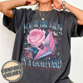 Vanessa Graveyard Comfort Colors Shirt, Bookish Fan Fic Shirt, Magic Wizard School,manacled Merch, Fandom Gift, Dark...