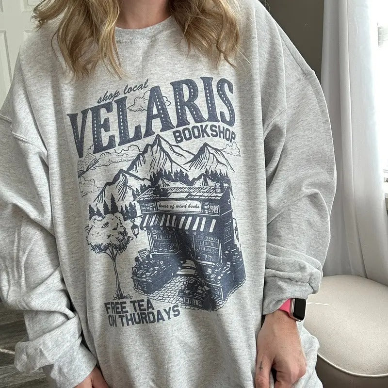 Velaris Bookshop Sweatshirt T-Shirts, Hoodie | GrindPrints.com