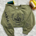 Velaris Embroidered Sweatshirt,Velaris City Of Starlight Embroidered Hoodie,City of Starlight,SJM sweater,The Night Court...