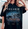 Velaris The Night Court Shirt, Trending A Court Of Thorns Sweater Unisex T-shirt, throne of glass book merch Hoodie,...